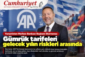 Sturnaras’tan 2027 uyarısı: Küresel ekonomide riskler sürecek