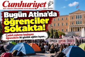 Yunanistan’da eğitim isyanı: Öğrenciler meydanlara, öğretmenler greve!