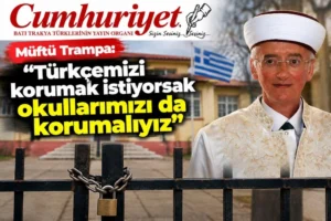 Müftü Trampa: “Türkçemizi korumak istiyorsak okullarımızı da korumalıyız”