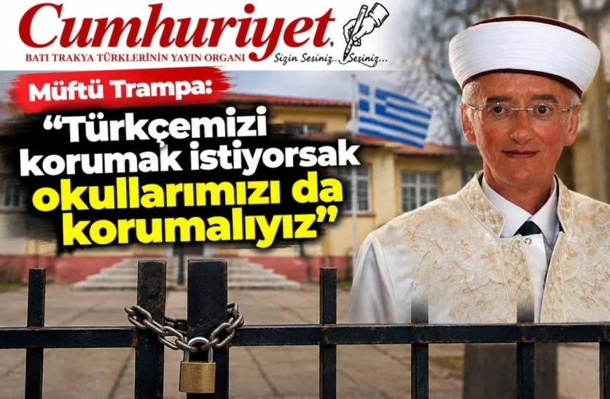 Müftü Trampa: “Türkçemizi korumak istiyorsak okullarımızı da korumalıyız”